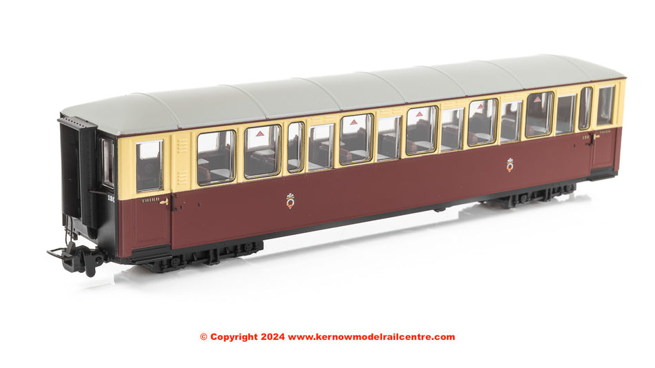 394-100A Bachmann Ffestiniog Railway Tin Car Saloon 3rd