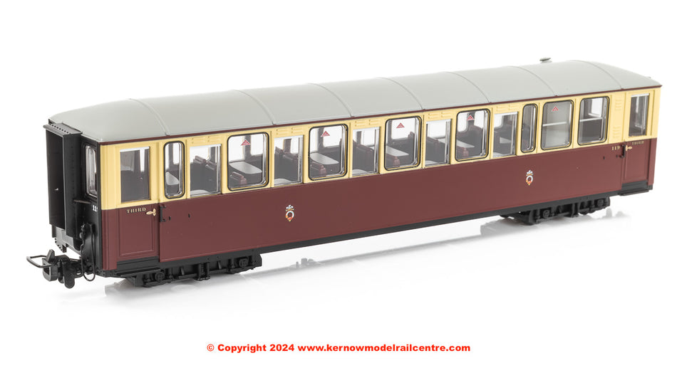 394-100 Bachmann Ffestiniog Railway Tin Car Saloon 3rd