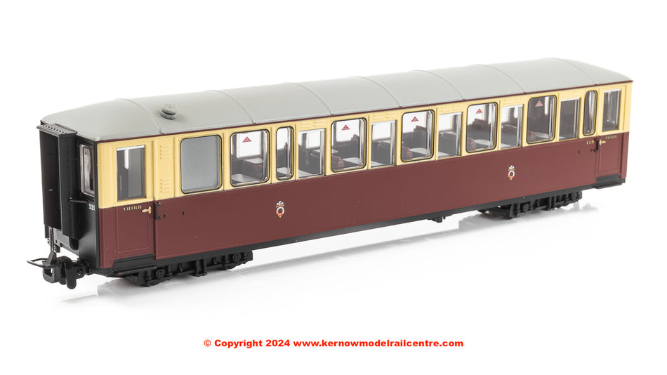 394-100 Bachmann Ffestiniog Railway Tin Car Saloon 3rd