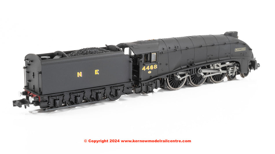 2S-008-020 Dapol A4 Mallard 4468 NE Wartime Black