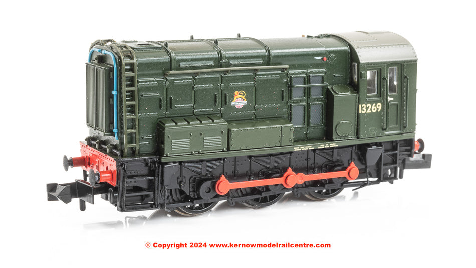 371-013ASF Graham Farish Class 08 13269 BR Green (Early Emblem)