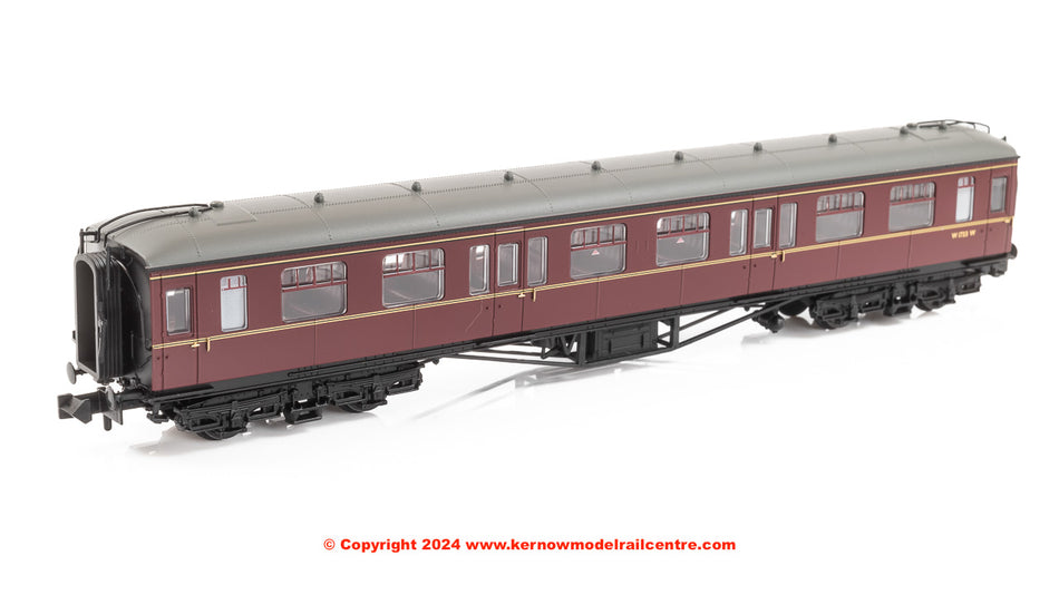 374-537B Graham Farish GWR Hawksworth Second Corridor BR Maroon