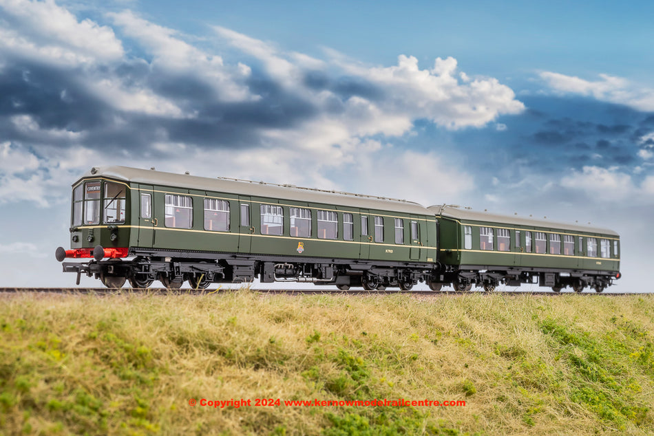 32-518 Bachmann Derby Lightweight 2-Car DMU BR Green