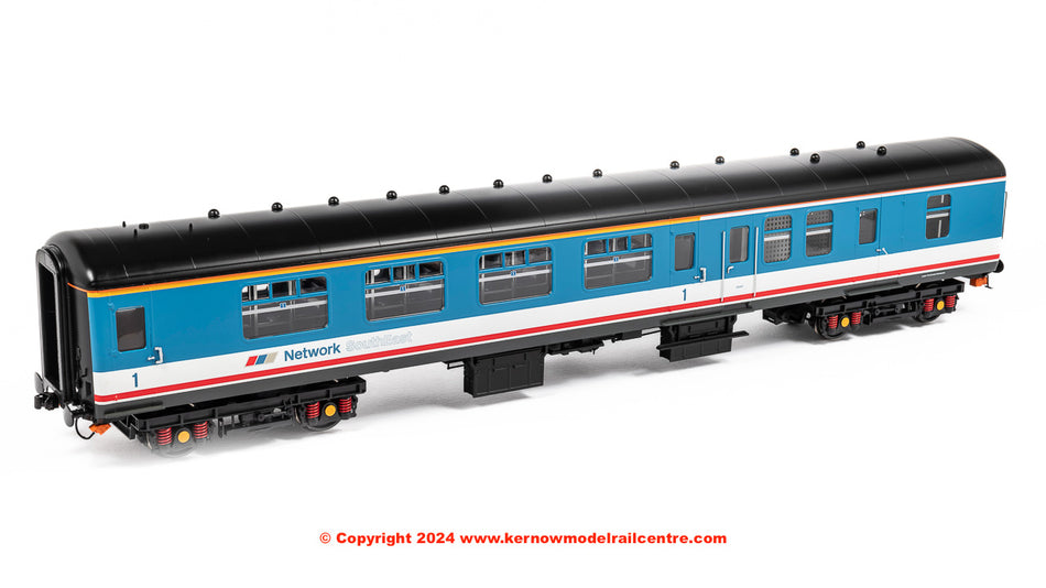 2421 Heljan Mk2 Brake Corridor 1st Coach BFK NSE Light Blue