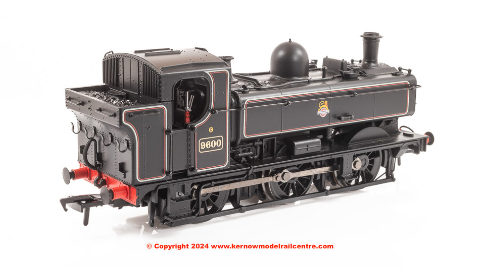 32-205B Bachmann GWR 8750 Pannier Tank 9600 BR Lined Black