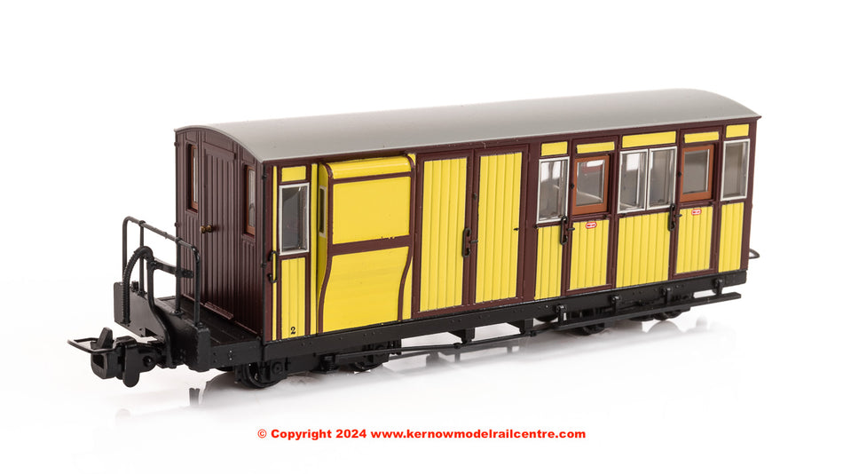 394-081 Bachmann Ffestiniog Railway Brake Third No. 2 FR