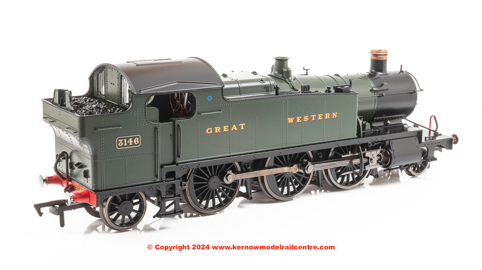 4S-041-008S Dapol Large Prairie 3146 GWR Green Great Western
