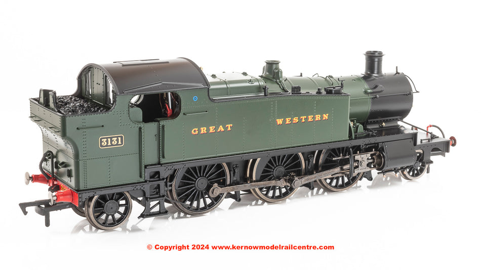 4S-041-009D Dapol Large Prairie 3131 GWR Green Great Western