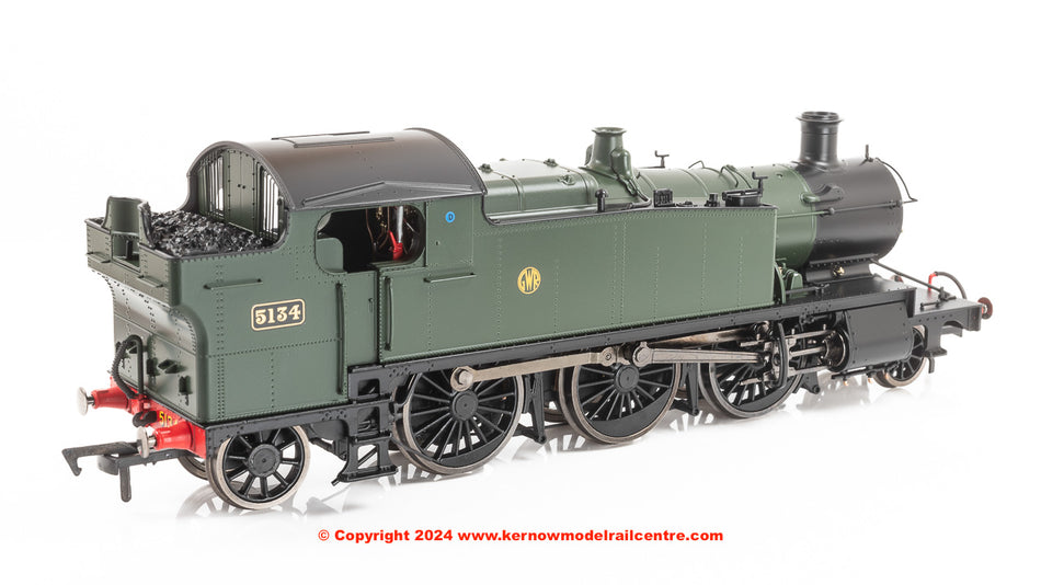 4S-041-010S Dapol Large Prairie 5134 GWR Green Shirt Button