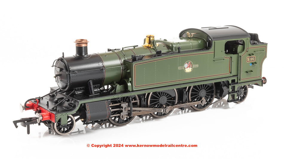 4S-041-015 Dapol Large Prairie 5101 Lined BR Green Late Crest