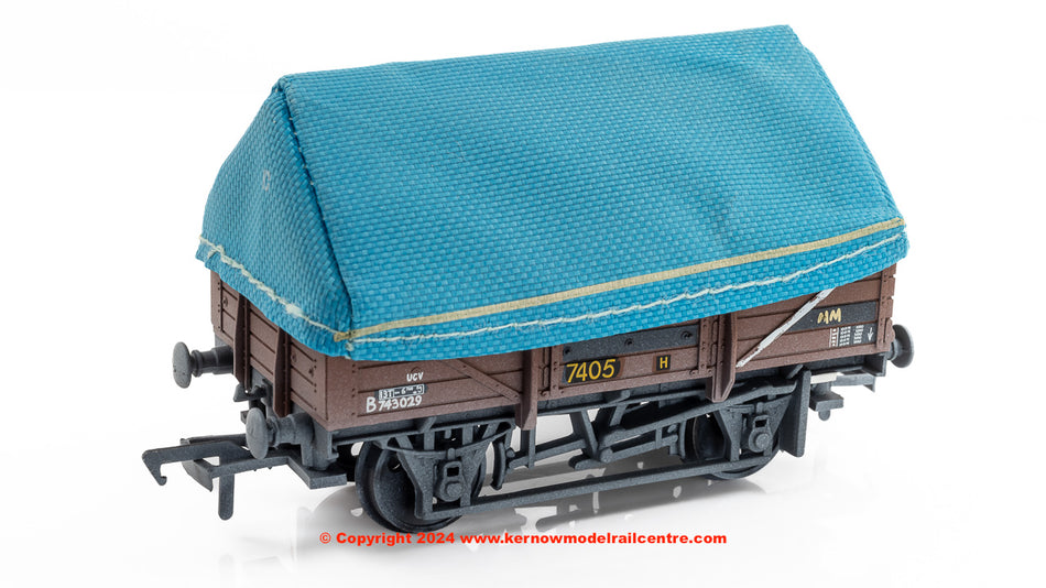 33-085D Bachmann 5 Plank China Clay Wagon BR Bauxite Hood