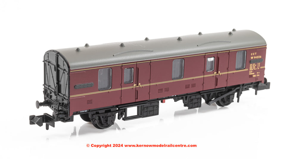 374-785B Graham Farish BR Mk1 CCT Covered Carriage Truck Maroon