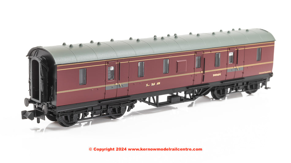 374-885A Graham Farish LMS Stanier 50ft Full Brake LMS