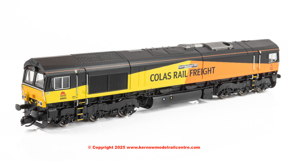 TT3019M Hornby Class 66 Colas 66 850 David Maidment OBE