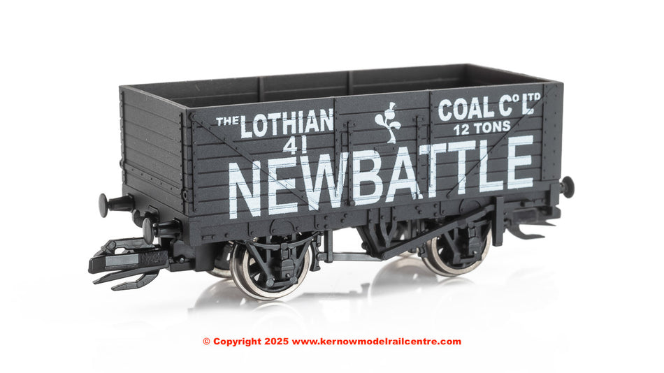 TTR7023P Peco 7 Plank Open Wagon - number 41 - Lothian Coal