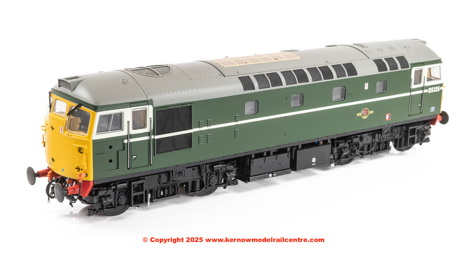 2642 Heljan Class 26 Diesel D5335 BR Green Full Yellow Ends