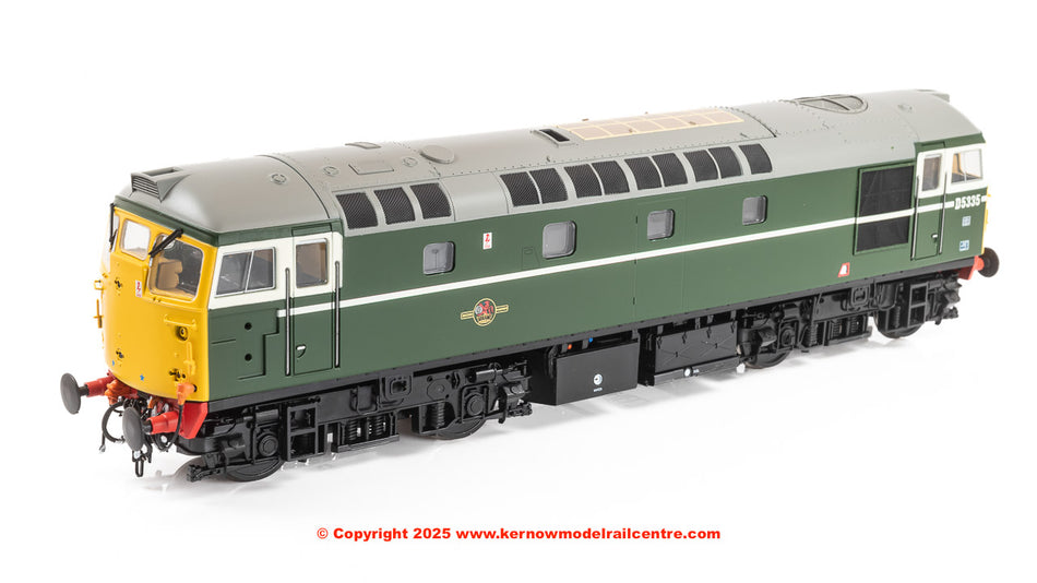 2642 Heljan Class 26 Diesel D5335 BR Green Full Yellow Ends
