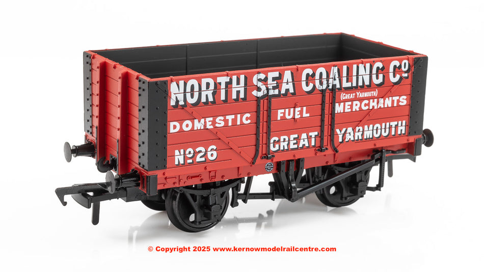 37-112A Bachmann 7 Plank Fixed End Wagon North Sea Coaling Co