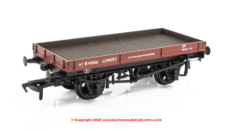 37-479B Bachmann 1 Plank 'Lowfit' Wagon BR Bauxite (Late)