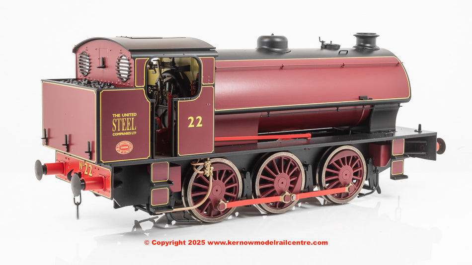 7S-094-008D Dapol J94 Austerity Steam Loco - United Steel 22