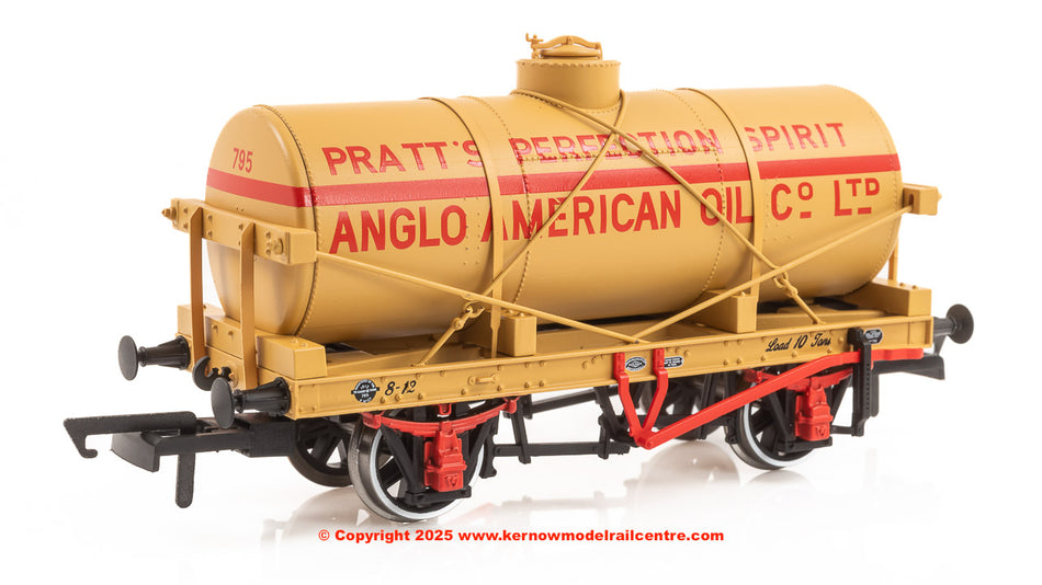 OR76TK2011 Oxford Rail 12T Tank Wagon - Pratt's