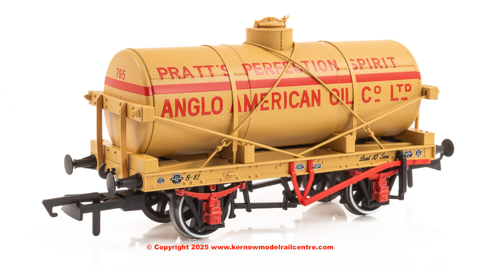 OR76TK2011 Oxford Rail 12T Tank Wagon - Pratt's