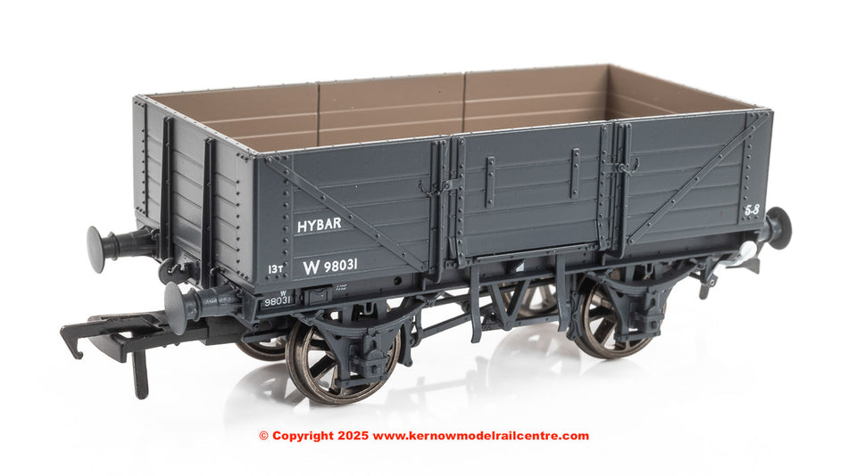 971011 Rapido Diagram O18 5 Plank Open Wagon - BR No.98031