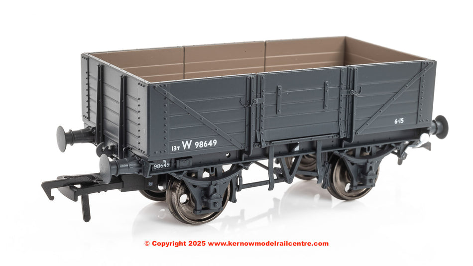 971012 Rapido Diagram O18 5 Plank Open Wagon - BR No.98649