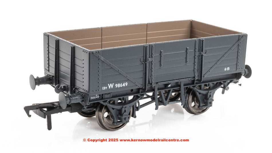 971012 Rapido Diagram O18 5 Plank Open Wagon - BR No.98649
