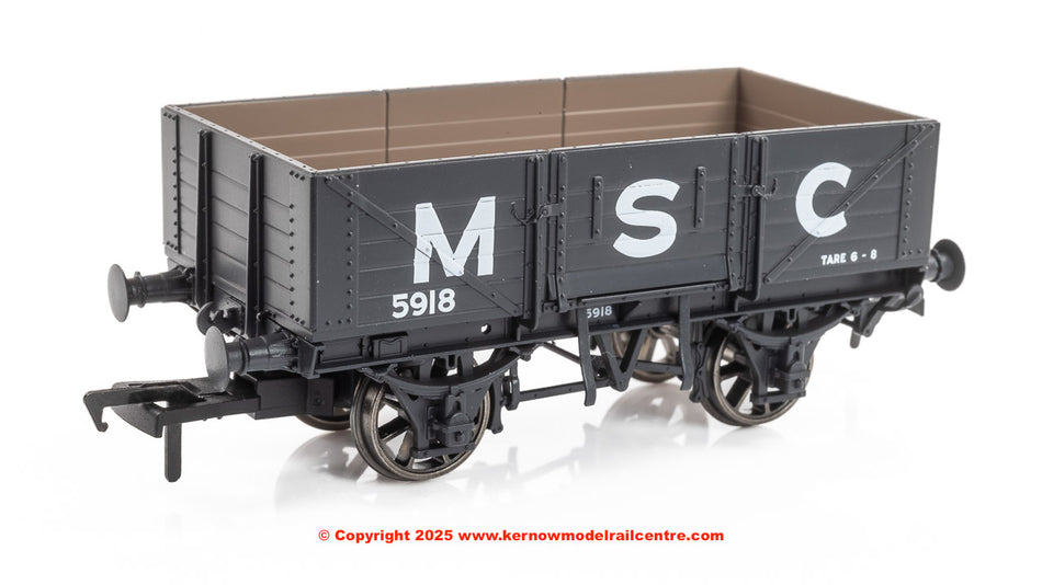 971019 Rapido Diagram O18 5 Plank Open Wagon Manchester Ship