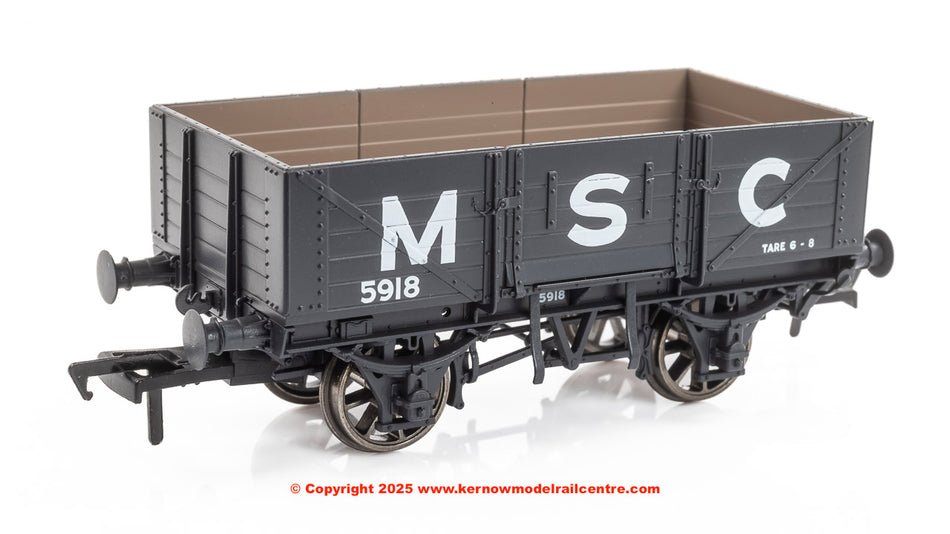 971019 Rapido Diagram O18 5 Plank Open Wagon Manchester Ship