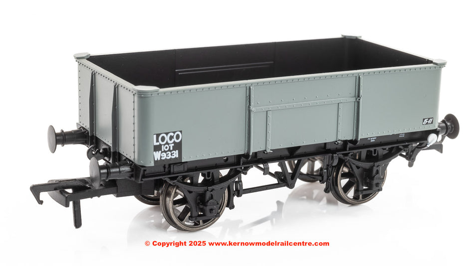 977009 Rapido Diagram N19 Loco Coal Wagon - BR No.W9331