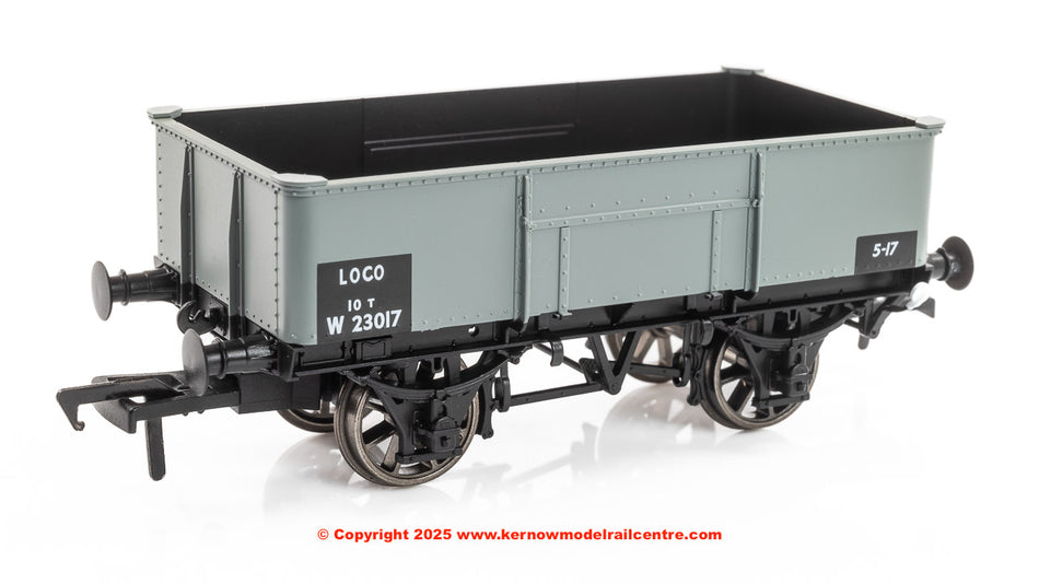 977010 Rapido Diagram N19 Loco Coal Wagon - BR No.W23017