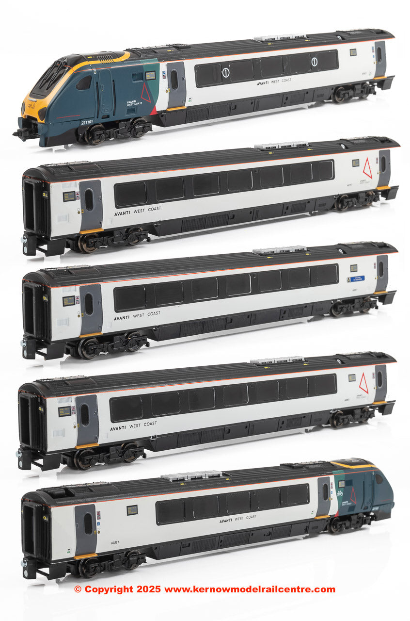 2D-023-004 Dapol Class 221 5 Car Super Voyager DEMU 221 101