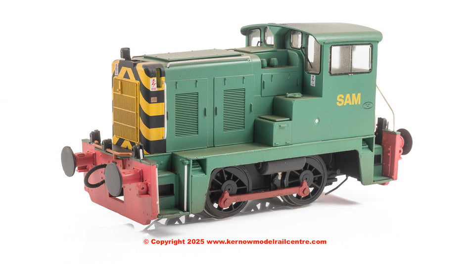 2850 Heljan Class 02 0-4-0DH Diesel Shunter Industrial Green
