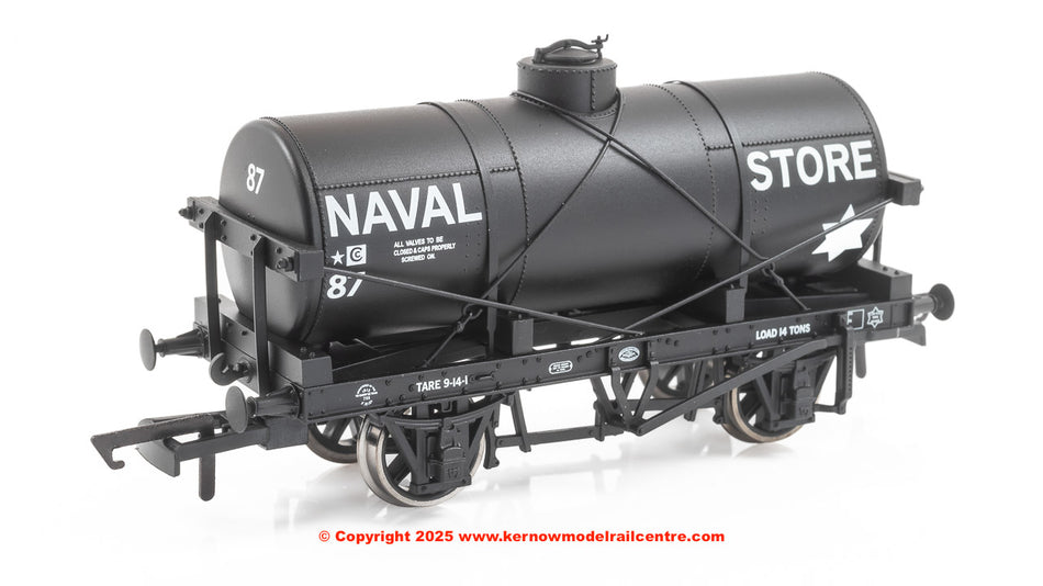 OR76TK2009 Oxford Rail 12T Tank Wagon - Naval Store
