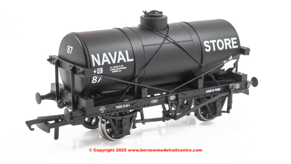 OR76TK2009 Oxford Rail 12T Tank Wagon - Naval Store