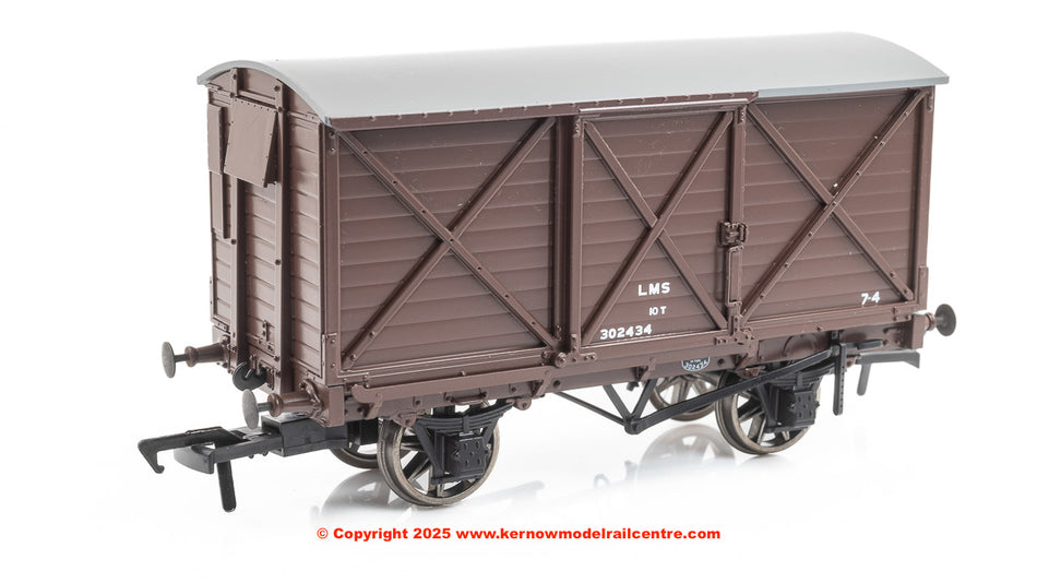 976009 Rapido CR Dia.67 10t Van - LMS (post-36) No.302434
