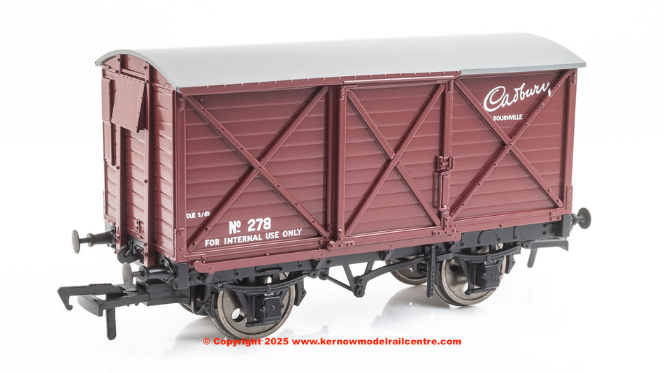 976022 Rapido CR Dia.67 10t Van - Cadbury No.278