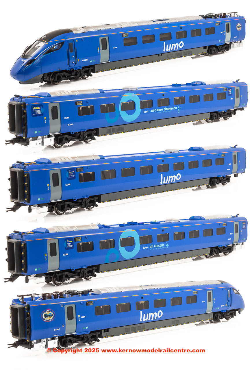 R30102 Hornby Lumo Class 803 5 Car Train Pack number 803 005