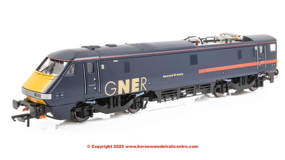 R30424 Hornby GNER Class 91 Reverend W Awdry 91124