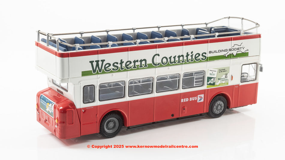 E40803 EFE Road Leyland Atlantean Open Top Red Bus NBC