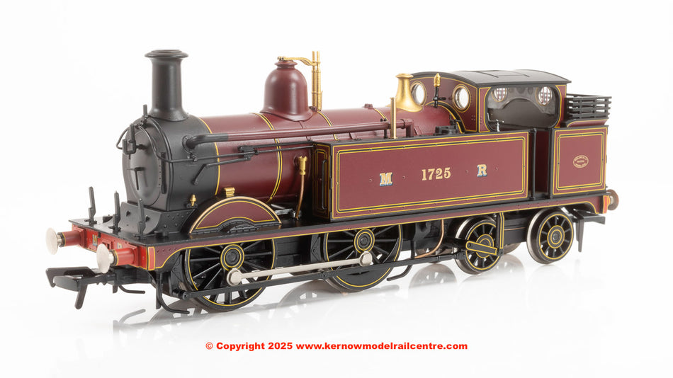 31-740ASF Bachmann MR 1532 Tank 1725 Midland Railway Crimson