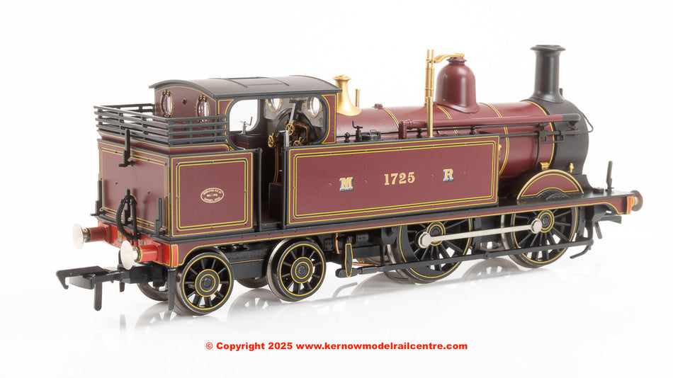 31-740ASF Bachmann MR 1532 Tank 1725 Midland Railway Crimson