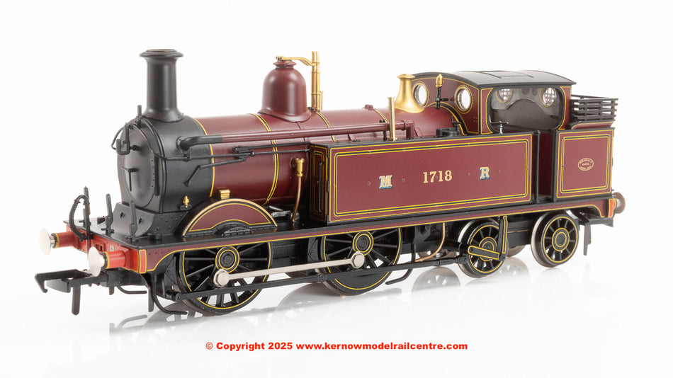 31-740BSF Bachmann MR 1532 Tank 1718 Midland Railway Crimson
