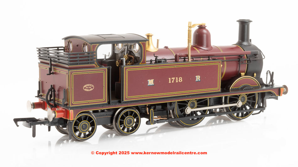 31-740BSF Bachmann MR 1532 Tank 1718 Midland Railway Crimson