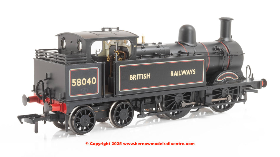 31-743A Bachmann MR 1532 (1P) Tank 58040 BR Lined Black