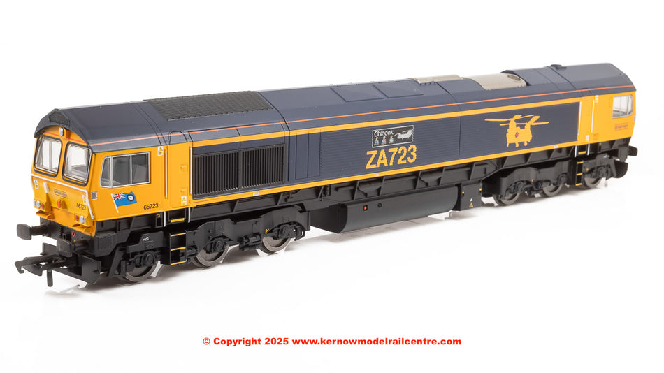 R30429TXS Hornby Railroad Plus GBRf Class 66 Chinook 66723
