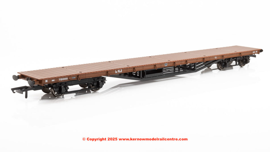 R60202 Hornby 'Salmon' Bogie Wagon number 721000 in LMS Bauxite