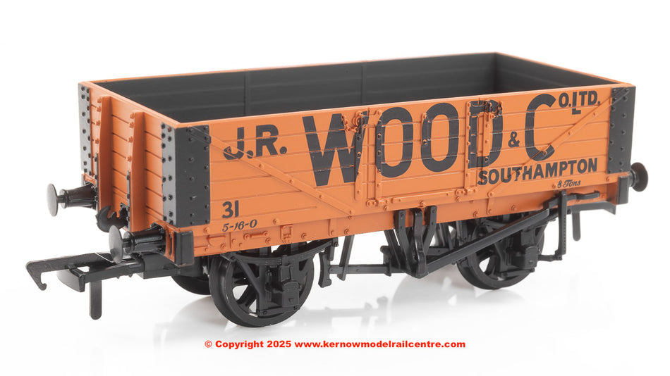 37-053A Bachmann 5 Plank Wagon Wooden Floor J.R. Wood